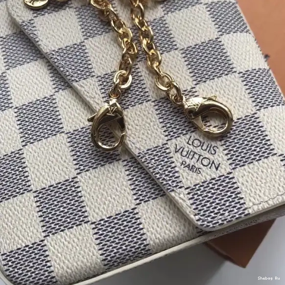Felicie Louis Vuitton Pochette Damier N63106 Bag 0621
